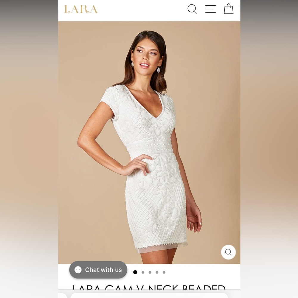 LARA Beaded Mini Dress